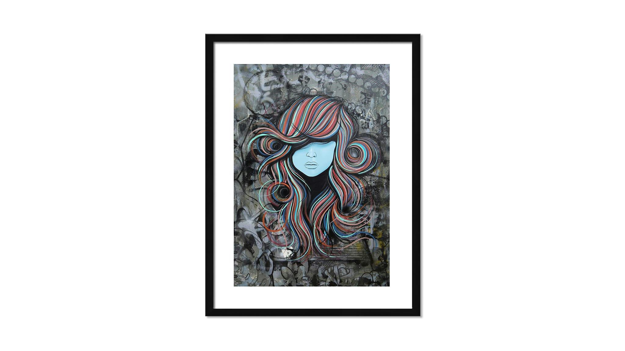 Paper w/ Black Frame